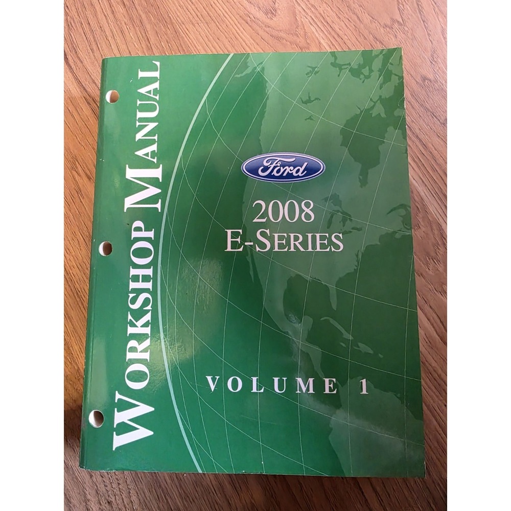 2008 Ford E-SERIES Service Manual Dealership Workshop Repair Book Volume 1